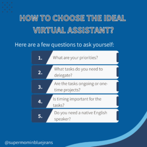 how to choose the ideal virtual assistant